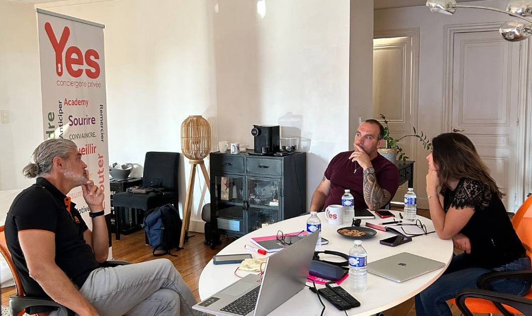 Session de travail Yes Academy