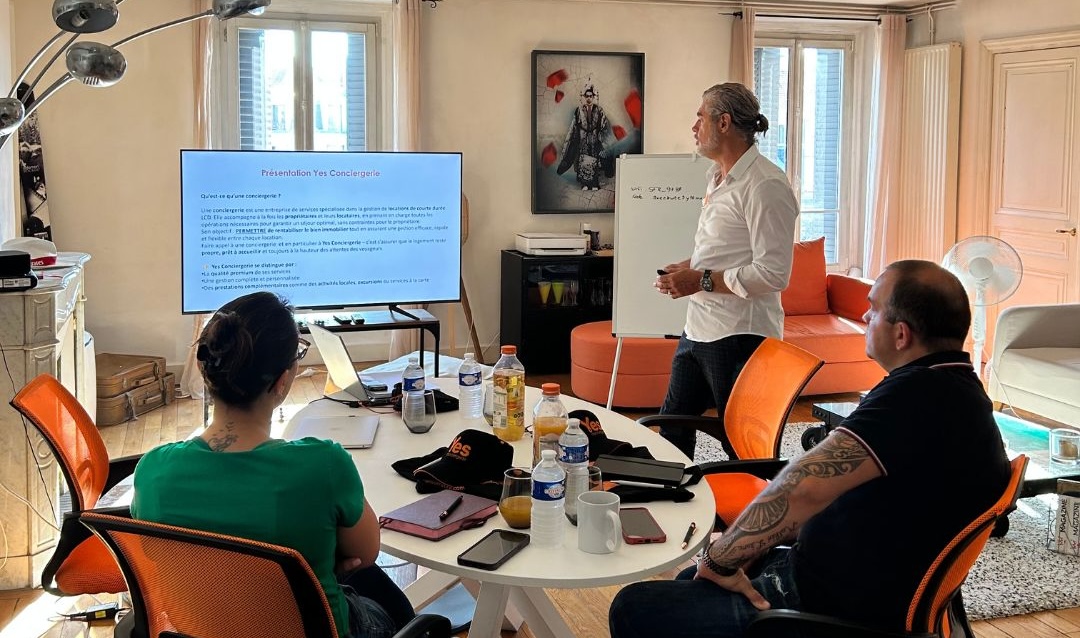 Session de formation Yes Academy